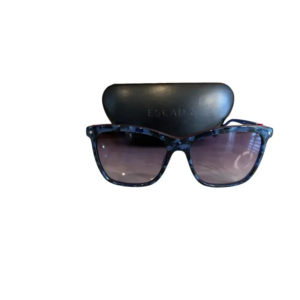 ESCADA Designer Sunglasses Blue Multi
